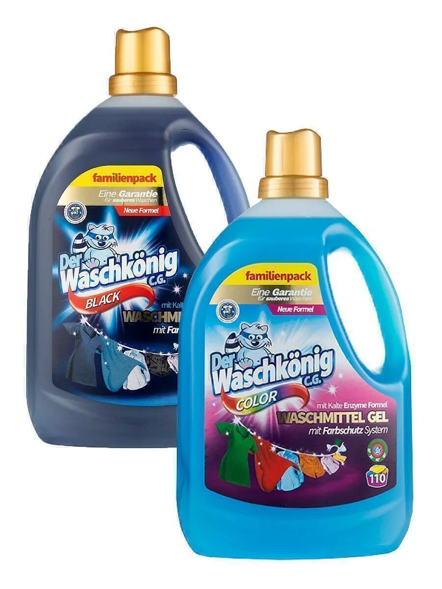 9. Гель для стирки германия waschkonig. Der waschkőnig c. Der waschkonig c. G.