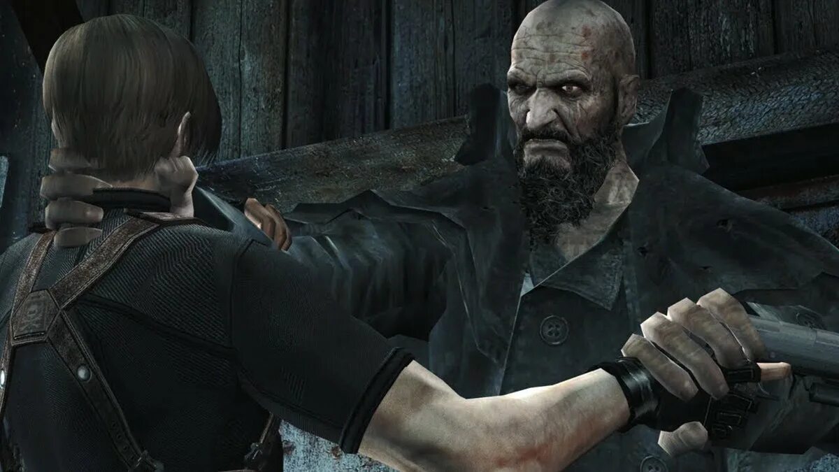 Концовки резидент ивел. Староста резидент ивел 4. Resident Evil 4 Биторес Мендез. Староста деревни резидент ивел 4.