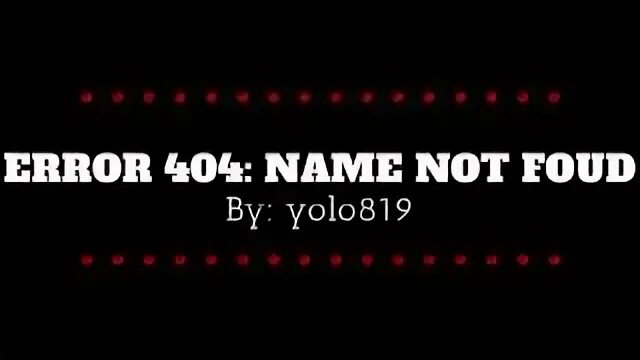 Find not name