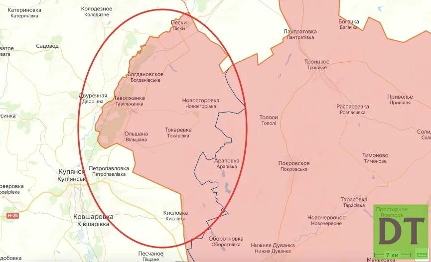 Что происходит на купянском направлении