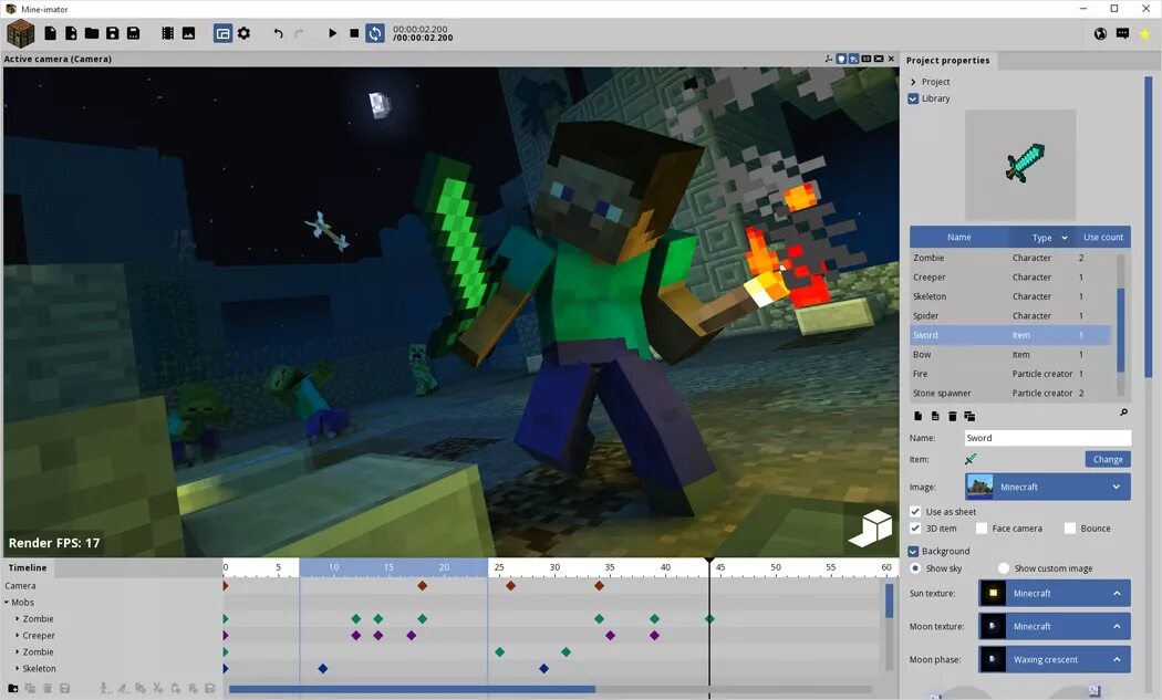Программа для создания minecraft. Приложение майн иматор. майнкрафт для анимации приложение. программа для анимации майнкрафт. майнкрафт mine imator.