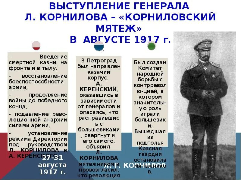 Последствия выступления. Последствия выступления
