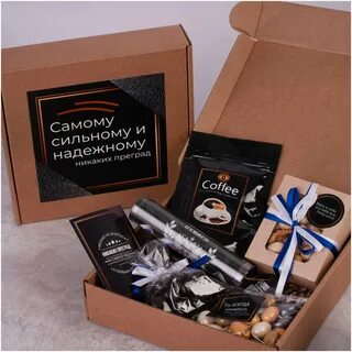Подарок мужчине Подарочный набор "Честь имею" с Кофе, Орехи, Рахат-лукум - купит