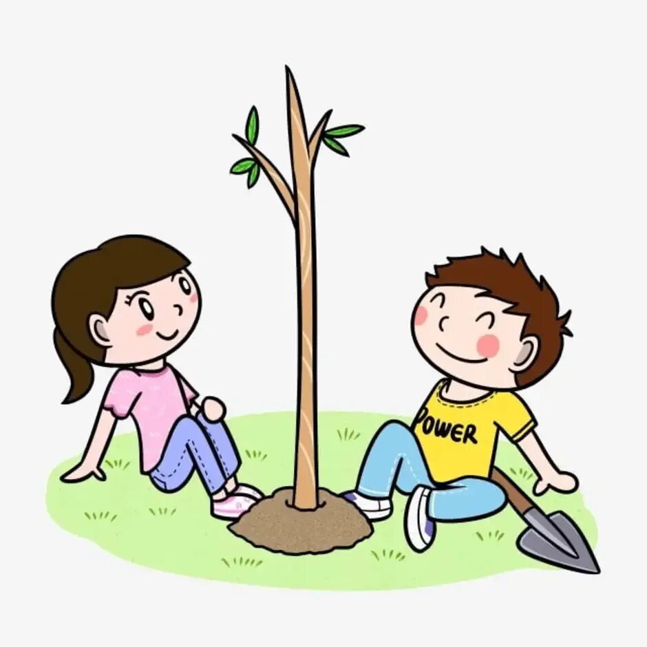 Посадить дерево рисунок. Посадки дерева cartoon. сажает дерево мультяшная. посади дерево для дошколь. посадка деревьев иллюстрация.