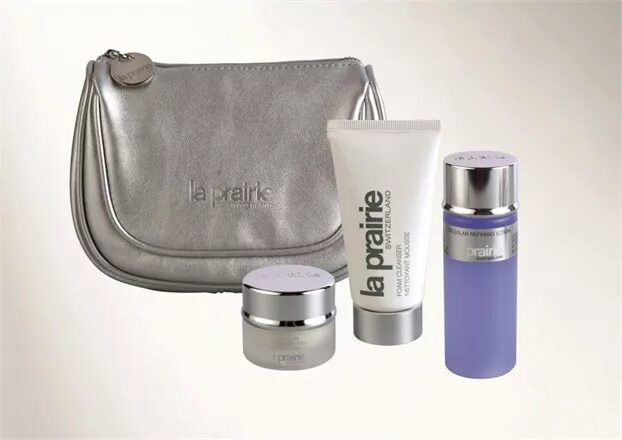 La prairie купить. La Prairie набор. La Prairie сумка. IA Prairie косметичка. Косметика ла прарие.