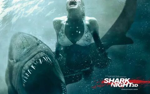 Movie Shark Night HD Wallpaper Background Image.