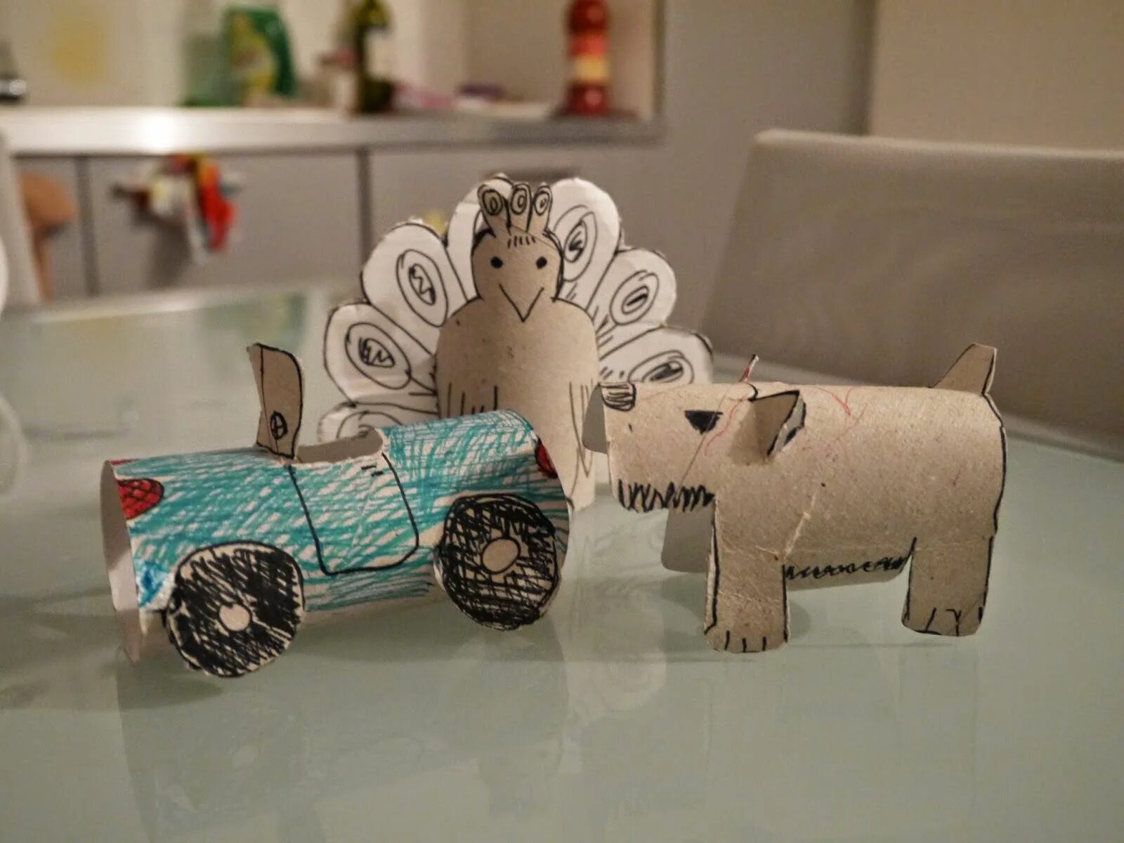 Rolling toy. Handmade Toys. Поделки игрушки при помощи ламинатора.