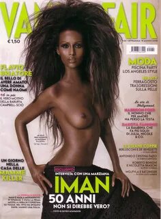 CELEBRITY MODELS NUDE: Iman.