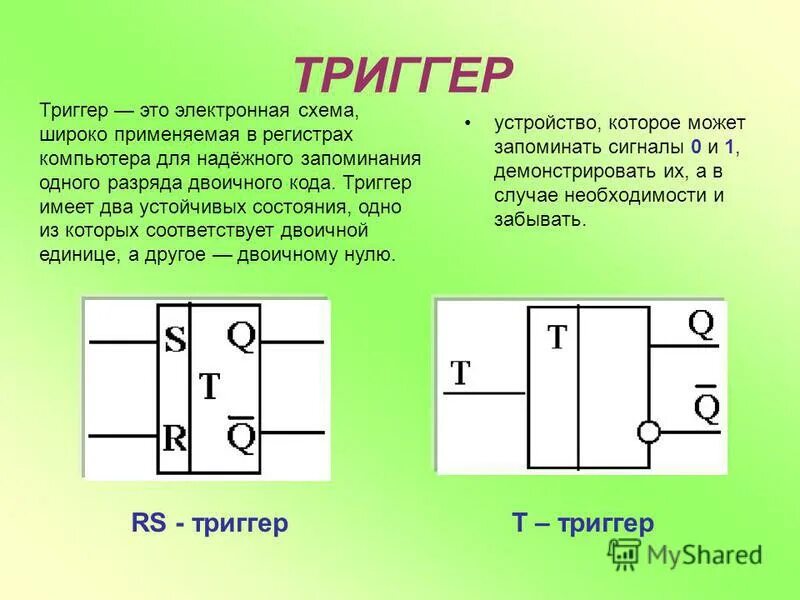 Триггер 3 дата