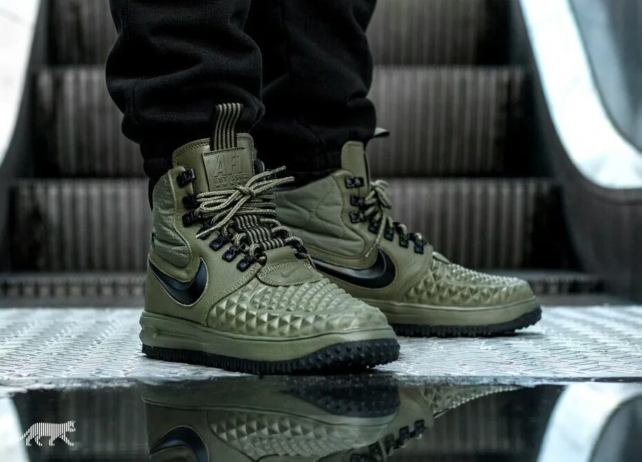 Кроссовки nike lunar force 1 duckboot зимние. Кроссовки nike lunar force 1 duckboot зимние