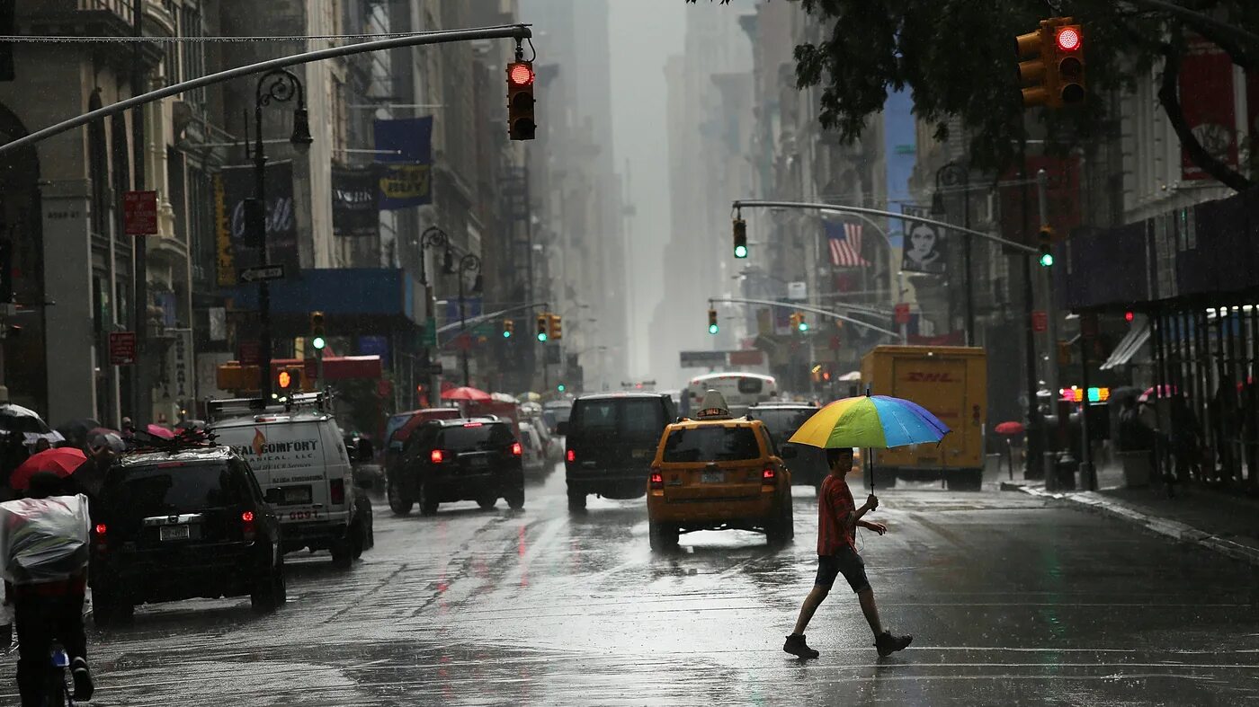 Raining in the afternoon