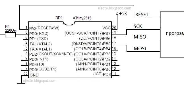 Требование 3.1 2313 08. Схема микроконтроллера avr attiny2313. программатор avr на attiny2313. микроконтроллер avr attiny 2313. программатор для прошивки attiny2313.