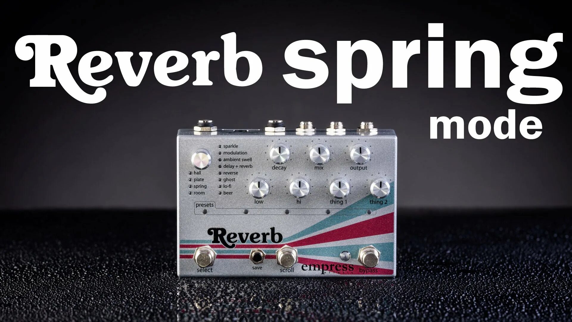 Empress Reverb. Spring Reverb. Spring Reverb FX loop. Spring Reverb Artturia. Krushexx slowed reverb