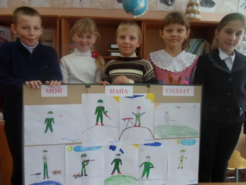 Исследовательский проект мой папа солдат Новости Фотовыставка "Мой папа солдат"