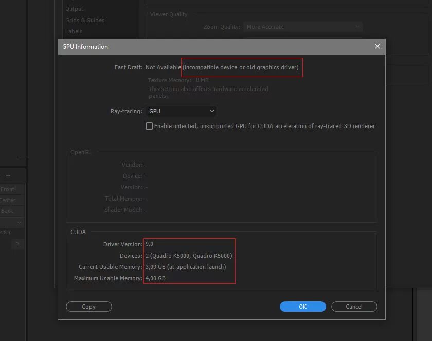 Disabled 3d acceleration in display settings. Display acceleration disabled after effects что это. gpu acceleration premiere что это. &quot;enable gpu accelerated rendering in web views&quot; в стим. how to enable display acceleration in adobe after effects.