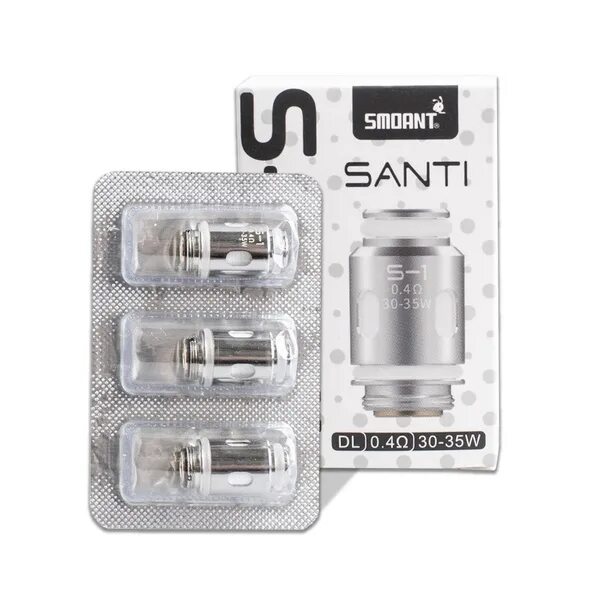 Charon baby plus испаритель купить. Испаритель Smoant Santi 0.4. Испаритель Smoant Santi / Charon Plus s-4 0.35 ом. Санти испарители 0 55 ом. Испаритель на Санти 30-35.