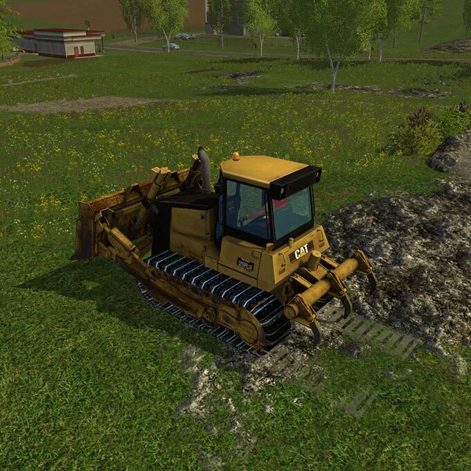 Фс 19 мод бульдозер. Fs 17 caterpillar бульдозер. бульдозер fs17.