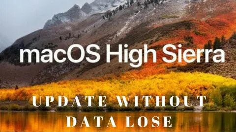 High sierra дата
