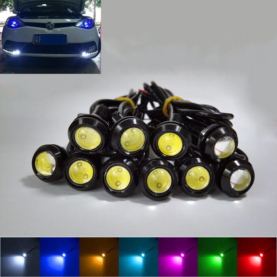 Купить фары дхо. Ходовые огни led DRL (Eagle Eye) 10lamp 12v w+y. COB-High Power-steady DRL Eagle Eye dc12v r 016. Дневные ходовые огни DRL Eagle Eye Light 1led 23 мм 12v. Светодиодные лампы Eagle Eye led.