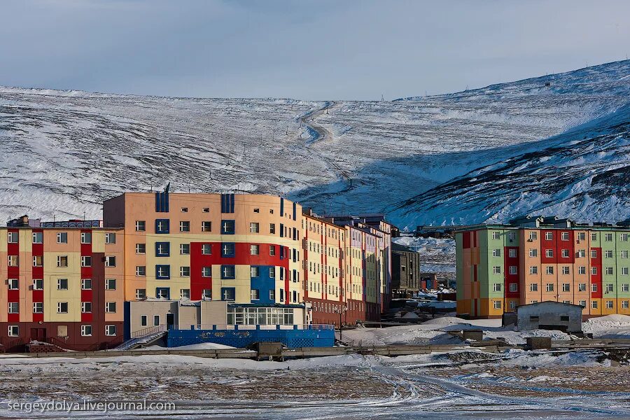 диксон и певек. город певек чукотский автономный округ. чукотка порт певек. российские северные города. Pevek (ryska: певек),.