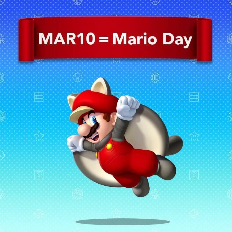 Mario day. March 10 Mario Day. Happy Birthday Mario.