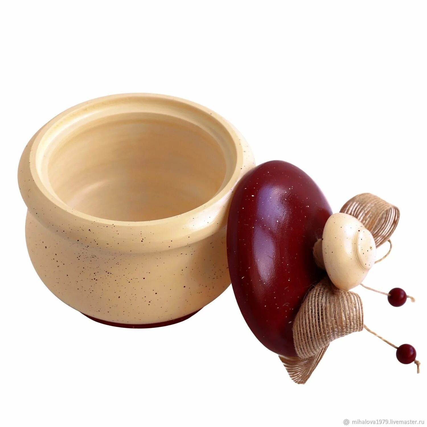 кашпо для банки. сахарница из банки.