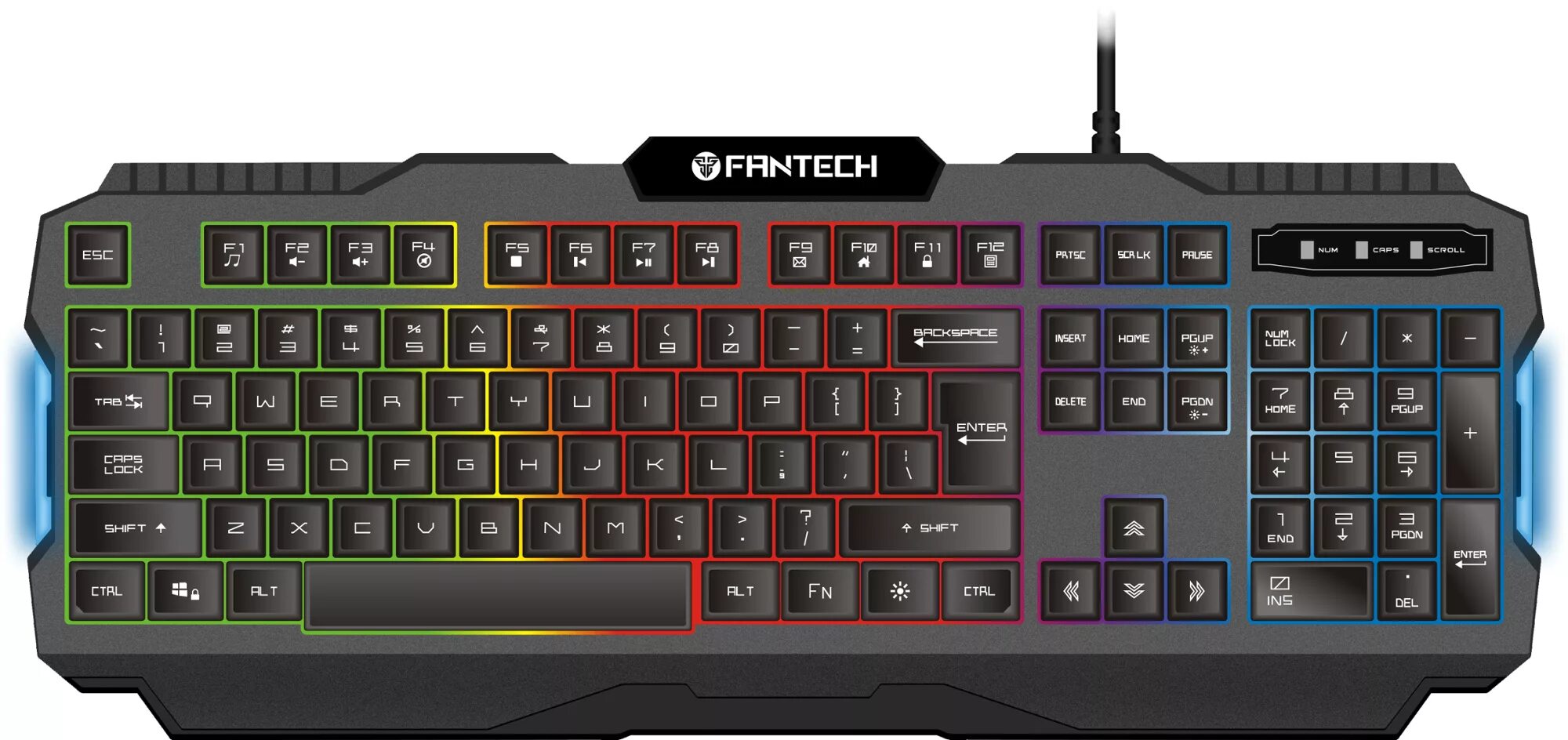 Управляемая клавиатура. Игровая клавиатура fantech k511. fantech k511 hunter pro. клавиатура fantech k519. игровая клавиатура контур.