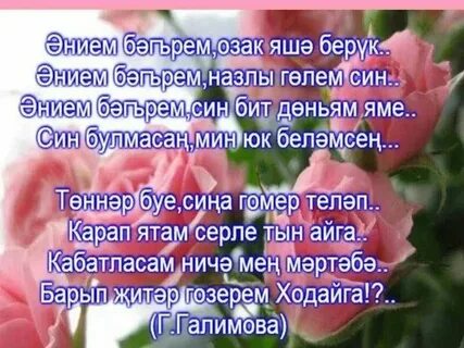 Татарские песни про энием