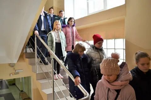 Эвакуация в школе