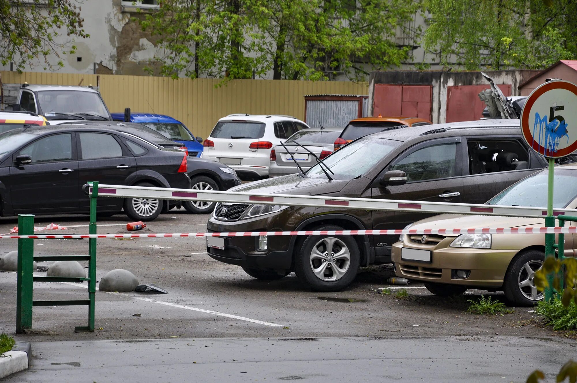 РПГ взорвался в машине Мытищи. Взорвался гранатомет