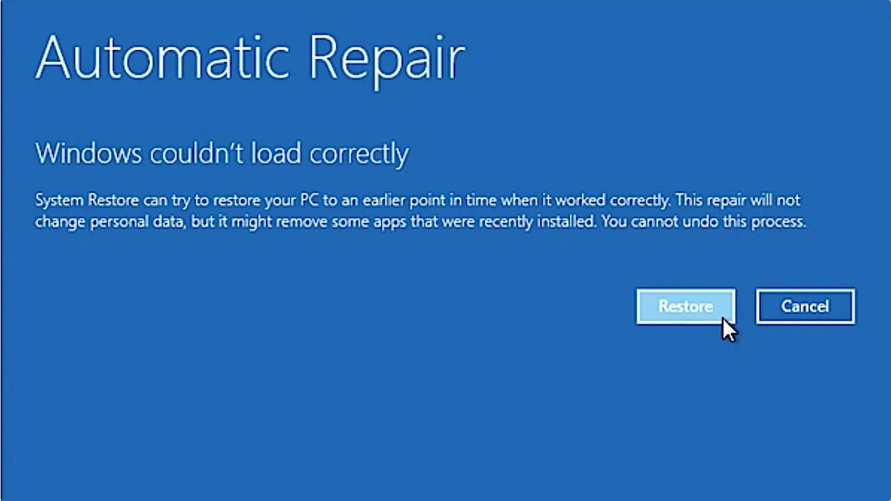 Automatic repair windows. Automatic Repair Windows 10. Preparing Automatic Repair Windows 10. Компьютер перезагружен некорректно.