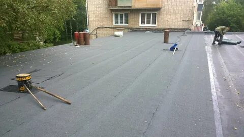 Ремонт плоской кровли в москве