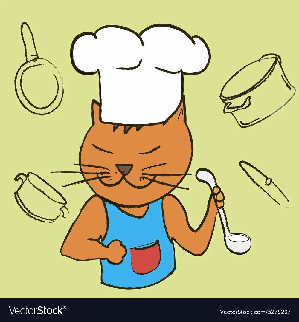 3 кота повар. Коты повара. Рисунки котиков поваров. Кот повар вектор. Кот повар рисунок.