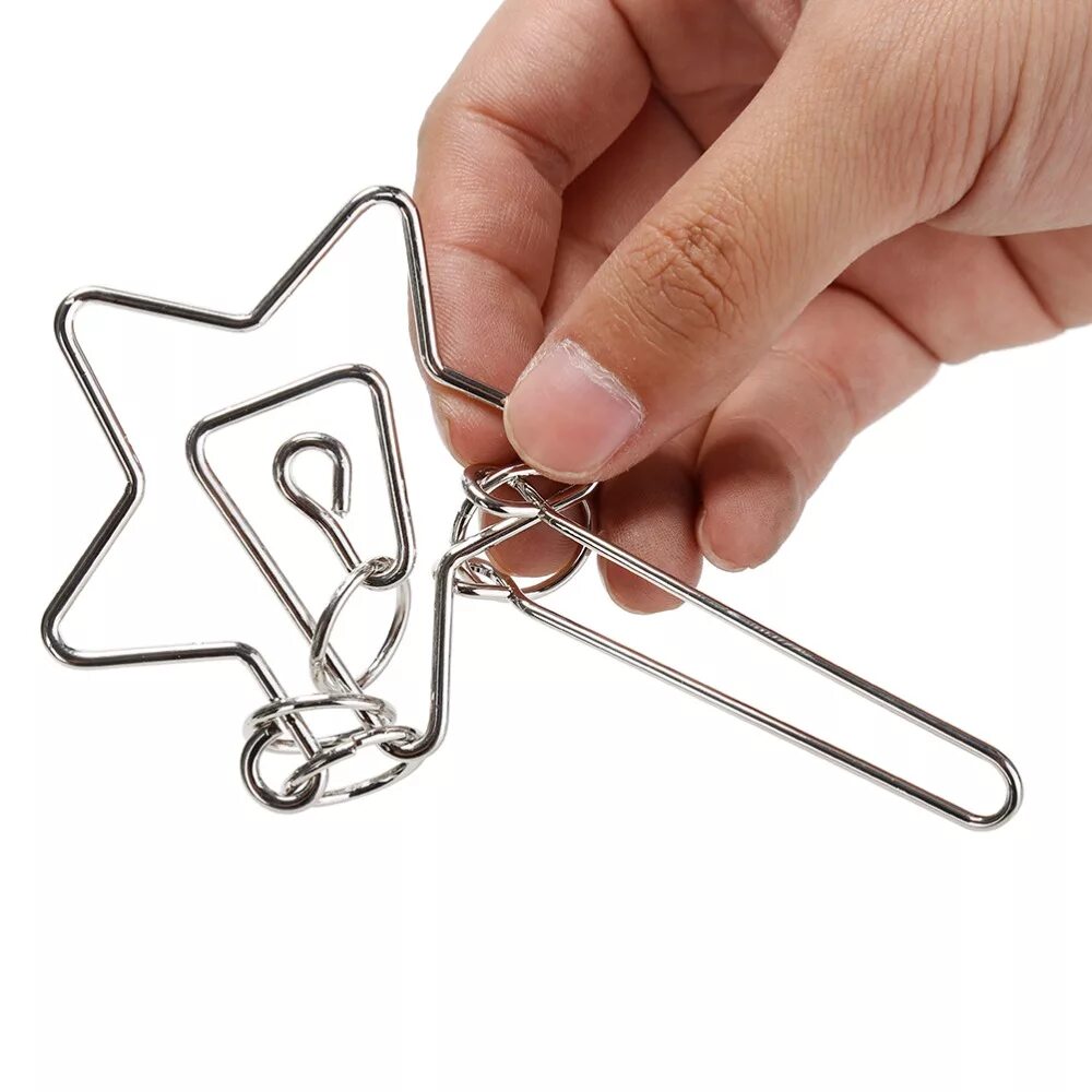 Головоломка-кольцо Pentacle. Головоломка Metal Ring Puzzle. Головоломка металлическая Brain Puzzles. Головоломки для взрослых металлические