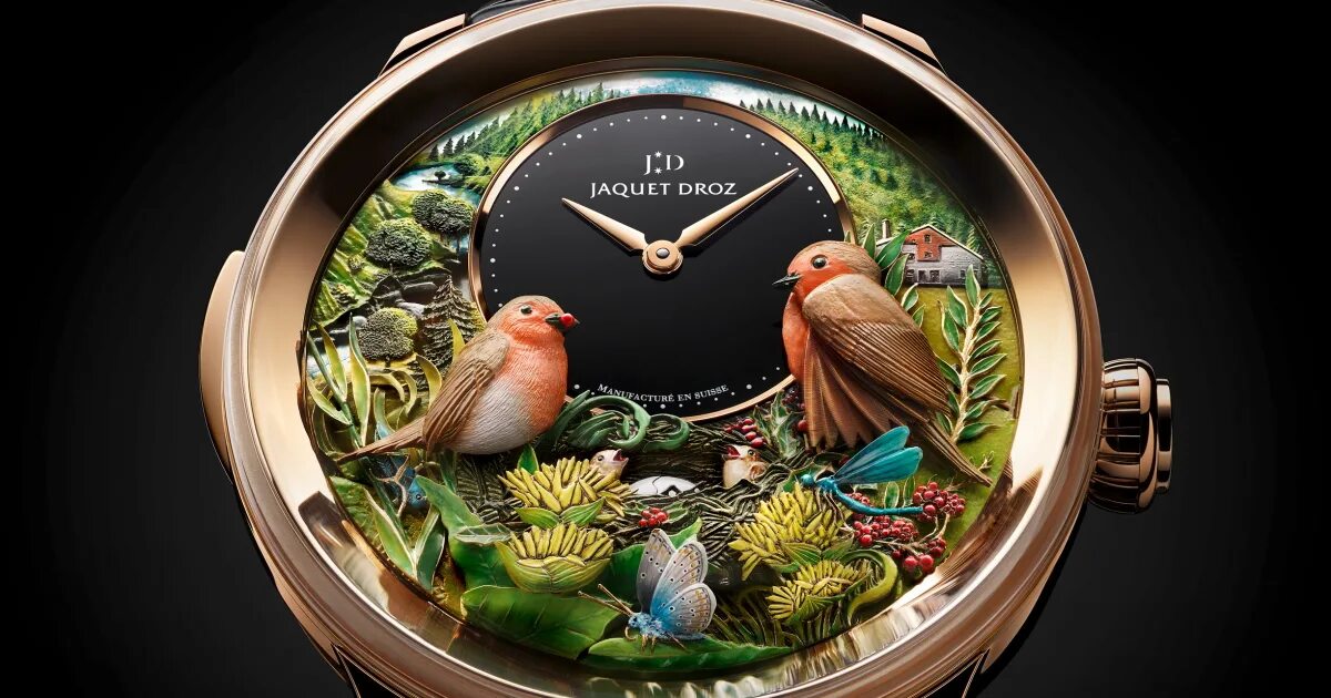 Тематический парк студии часы птицы. Jaquet Droz Bird Repeater. Часы Jaquet Droz Bird Repeater. Jaquet Droz 300th Anniversary. Bird Repeater от швейцарской компании Jaquet Droz.