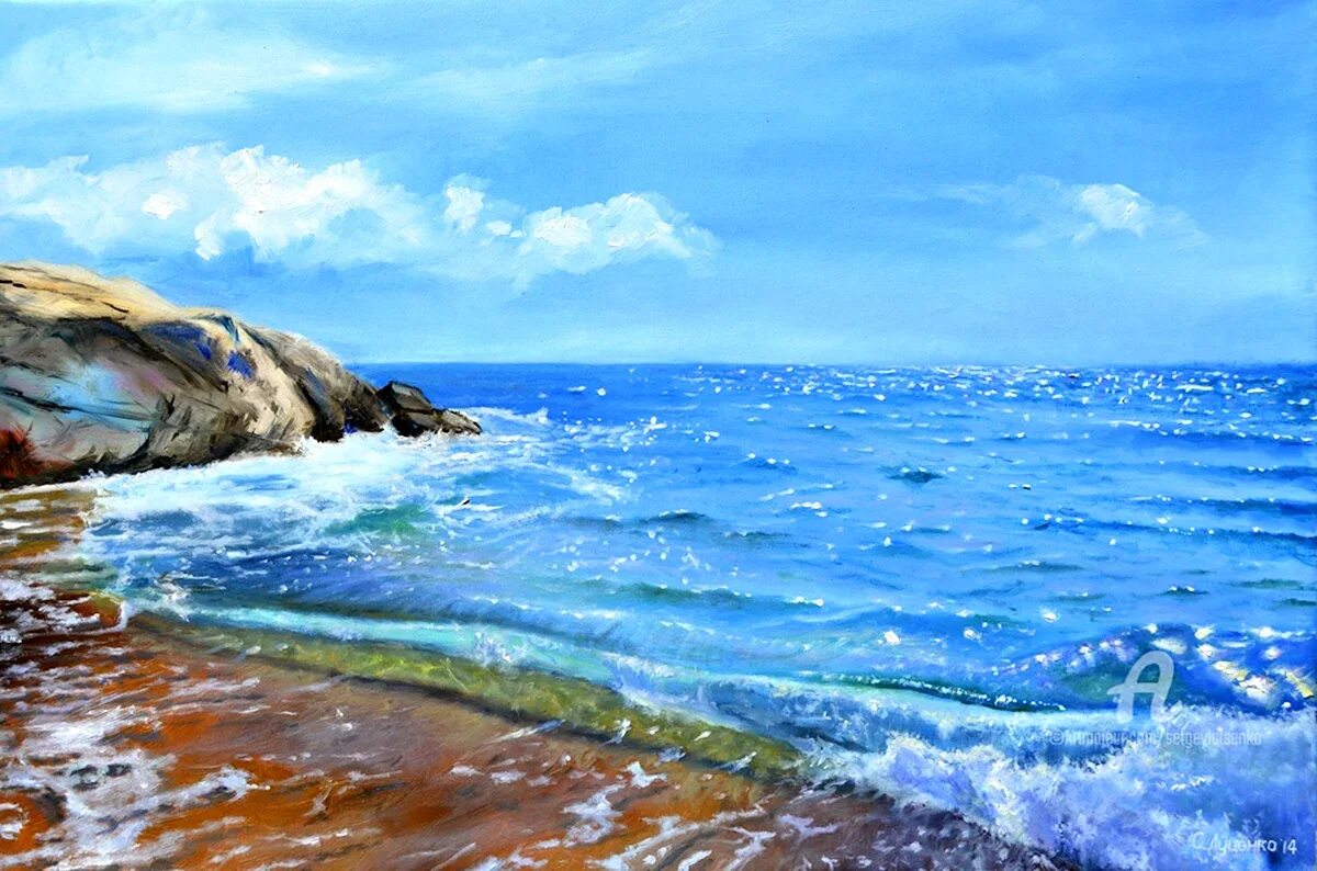 Масло черного мир. Морской пейзаж. море маслом. морской пейзаж маслом.