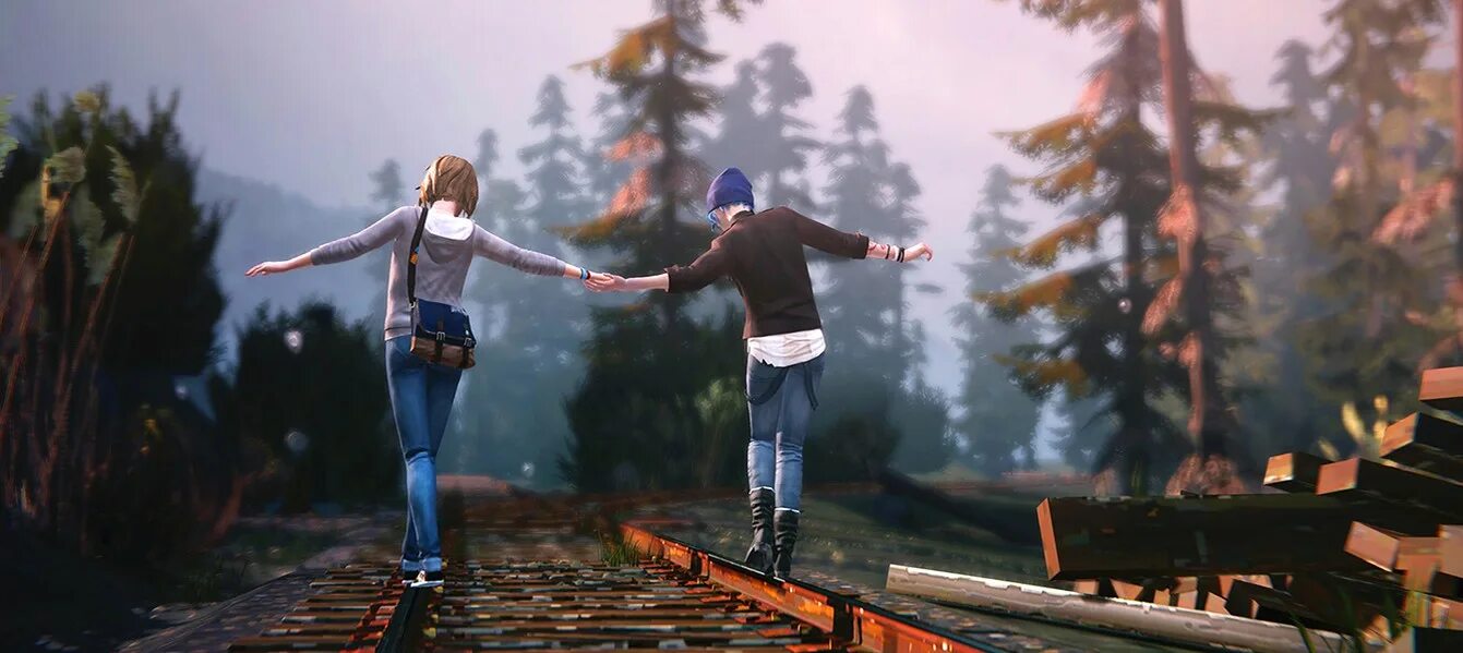 Life is either. Life is Strange 2 эпизод 2. Life is Strange 2015. Life is Strange Episode 2 out of time. Life is Strange железная дорога.