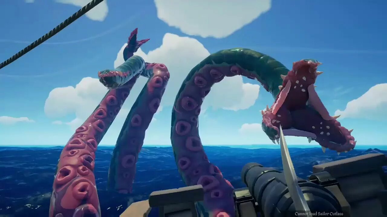 Sea of Thieves Kraken. Кракен из Sea of Thieves. :Sea of Thieves Кракен Sea. Лицо Кракена в Sea of Thieves.