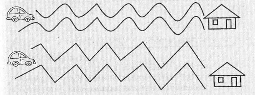 Тест дорожки. А. Разноцветные дорожки графомоторные упражнения. «дорожки» ( л. Занятия для детей 3 лет.