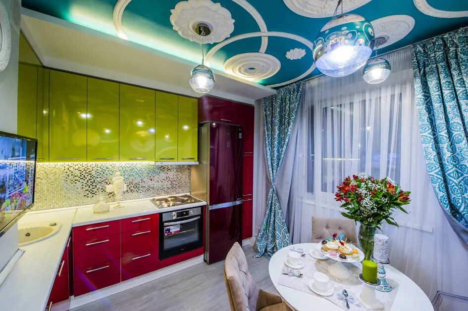 Дизайн интерьера кухни 12 квадратных метров: 150 фото идей планировки - INMYROOM
