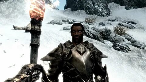 Skyrim - The Ebony Warrior UNMASKED - YouTube.