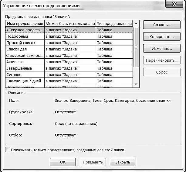 Срок сортировки