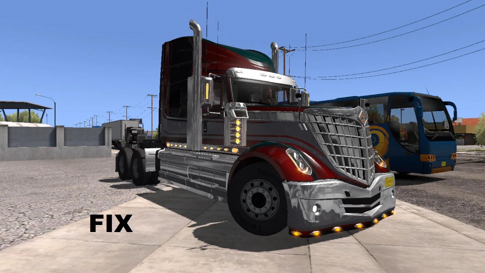 Мод на колёса в тирдаун. Грузовики mack b62. International 9400 ats. 50. Ets 2 проблесковые маячки.