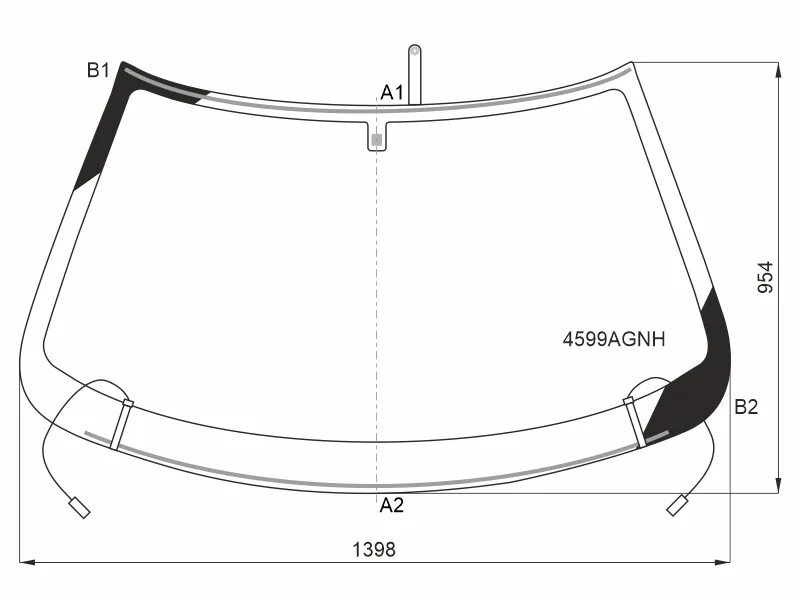 4599agnh лобовое стекло. Стекло лобовое Гранта 2190.