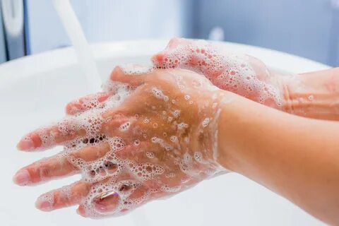 Dry hand wash