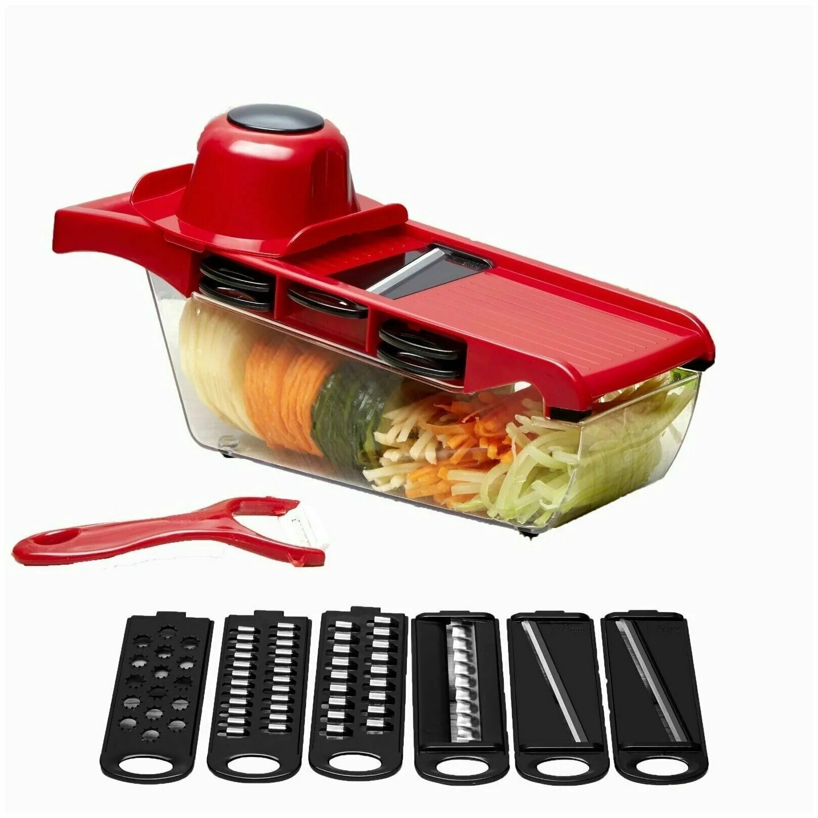 Терка-слайсер Mandoline Slicer. Терка-овощерезка Mandoline Slicer 6 в 1 c контейнером. KP-325 терка Mandoline 6 in 1. Терка-овощерезка Mandoline Slicer 10 in 1 c контейнером.