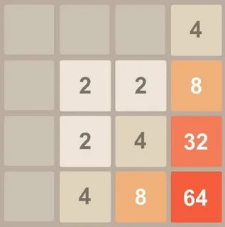 Игра в числа 2048