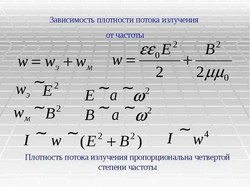 Излучение электромагнитных волн плотность потока электромагнитного излучения. Зависимость плотности потока излучения от частоты формула. как зависит плотность потока излучения от частоты. зависимость энергии излучения от частоты. зависимость плотности потока излучения от расстояния до источника.