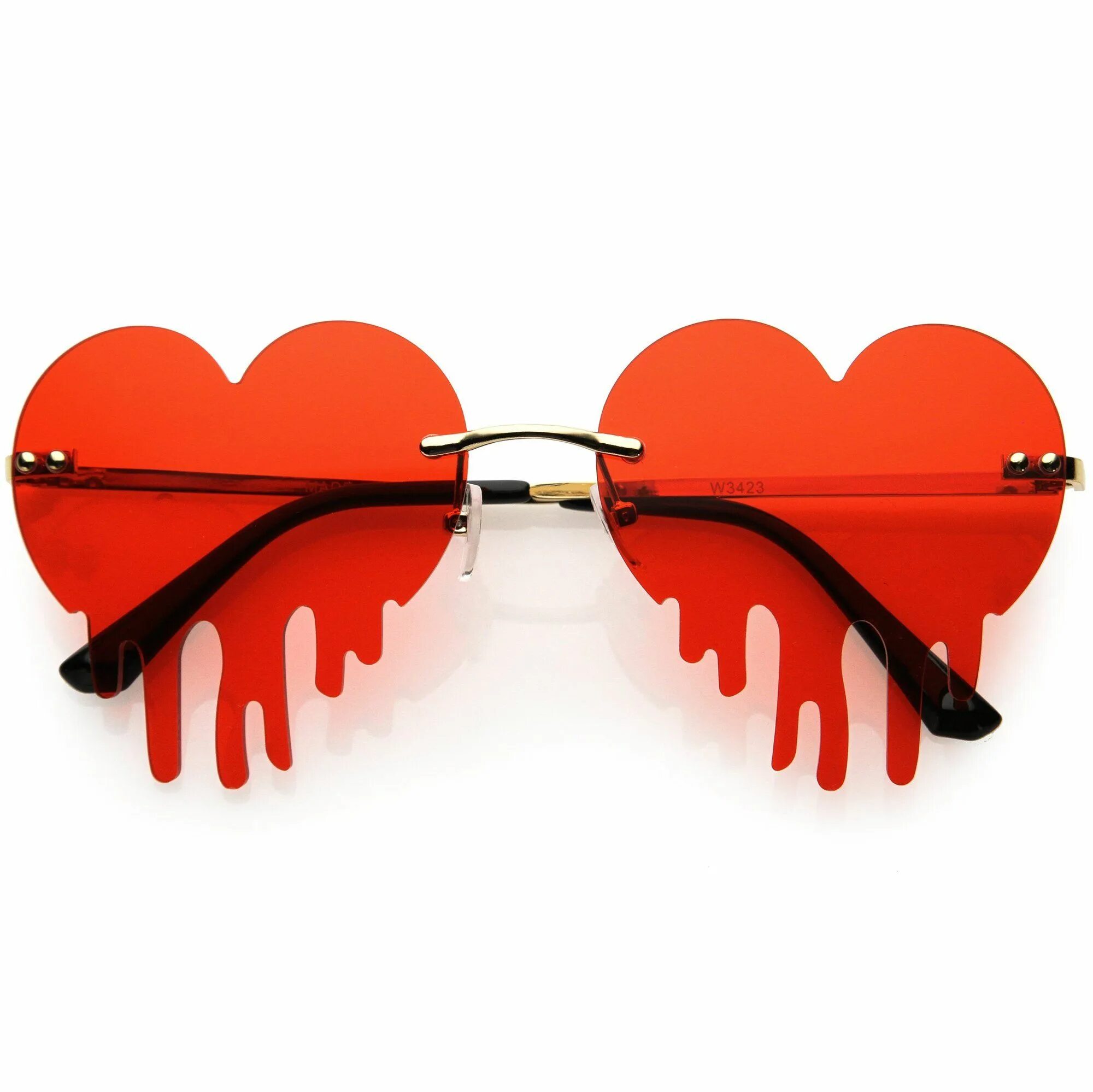 Heart shaped glasses