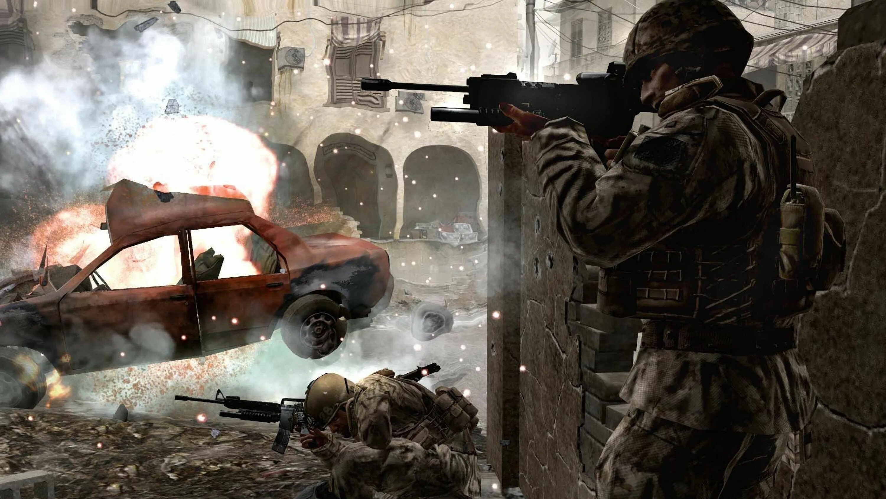 Видео игры call of duty. Call of Duty 4 Modern Warfare 4. Call of Duty Modern Warfare 2007. Call of Duty 4 Modern Warfare морпехи. Call of Duty 4 Modern Warfare арт.